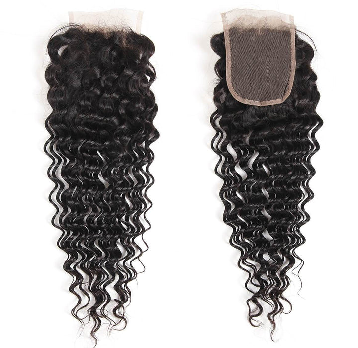 Deep Wave 5*5 Lace Closure Hair