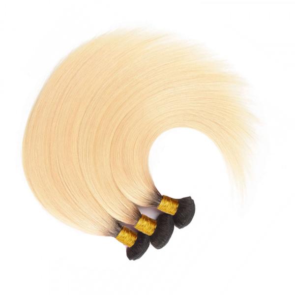 3PC Straight 1b/613 Color Best Human Hair Bundles