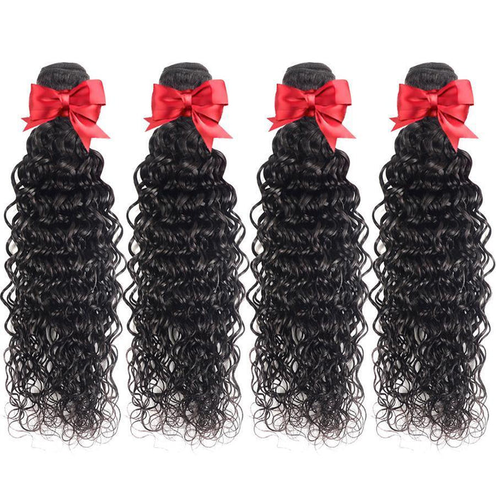 4PC Water Wave Best Human Hair Bundles