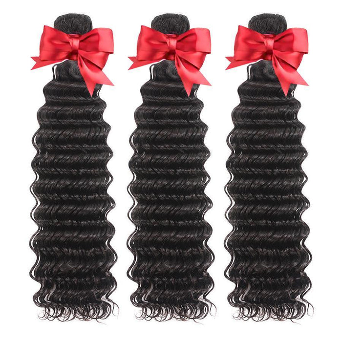 3PC Deep Wave Best Human Hair Bundles