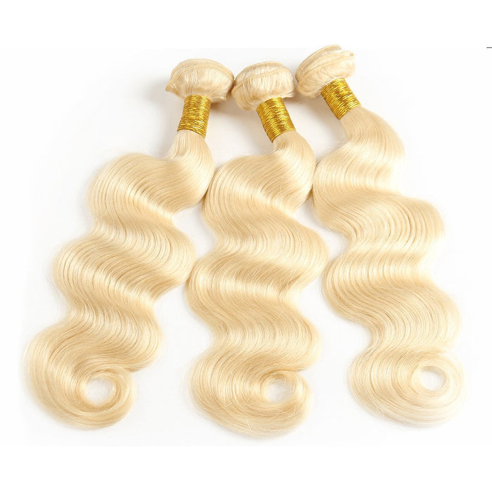 3PC Body Wave 613 Color Best Human Hair Bundles