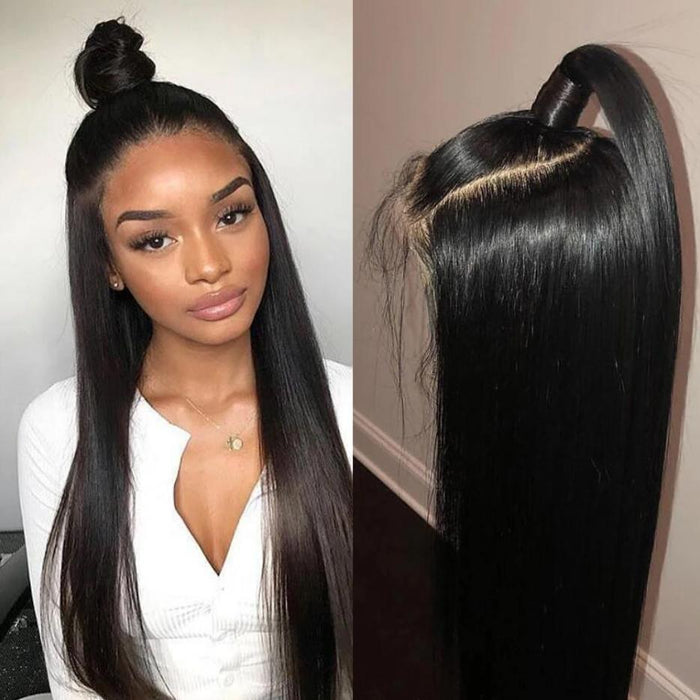 Straight Full Lace Human Hair Wigs