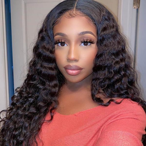 Loose Deep 5x5 Lace Closure Human Hair Wigs