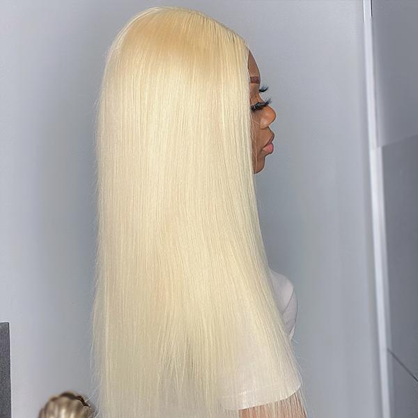 Blonde 613 Wigs Straight Wigs T Part Lace Wigs