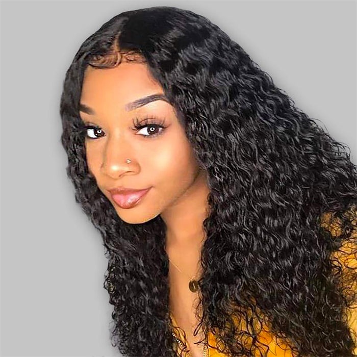 Deep Wave HD Lace Wigs Invisible Lace Wig 13*4 Front Wigs