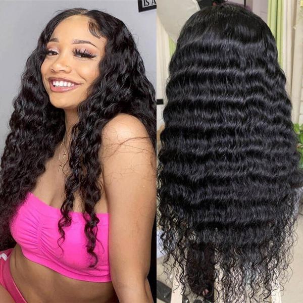 Loose Deep 4x4 Lace Closure Human Hair Wigs