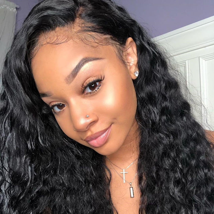 Water/Natural Wave 13x6 Lace Front Human Hair Wigs