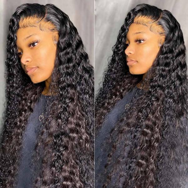 Deep Wave 13x6 Lace Front Human Hair Wigs