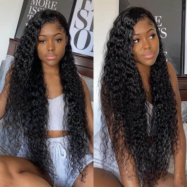 Water/Natural Wave 13x6 Lace Front Human Hair Wigs