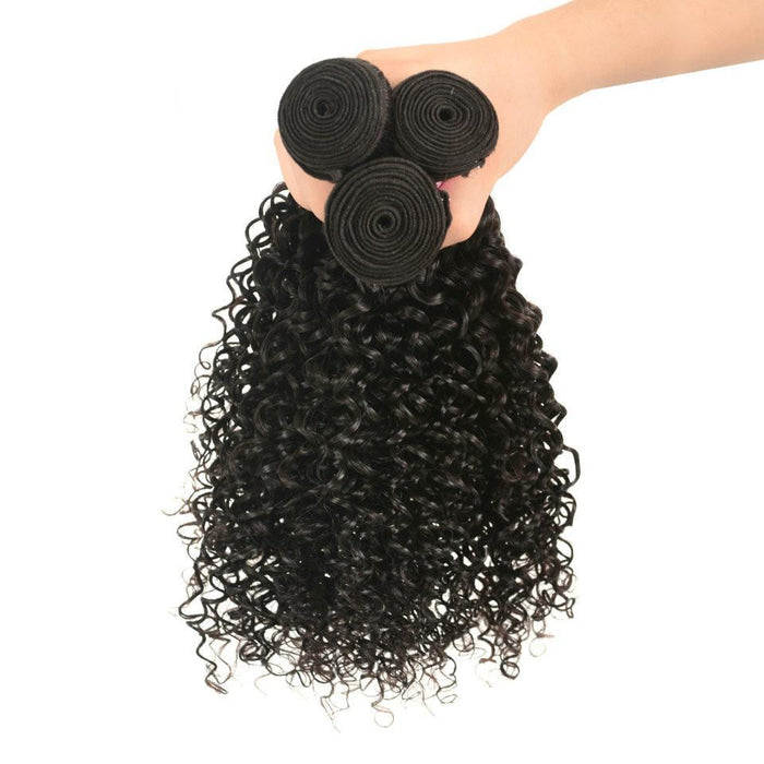 3PC Curly Best Human Hair Bundles