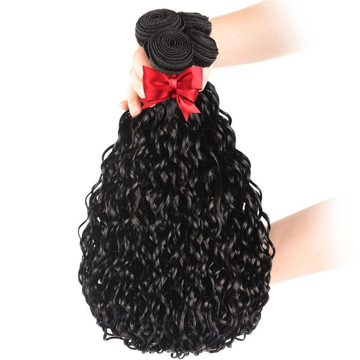 4PC Water Wave Best Human Hair Bundles