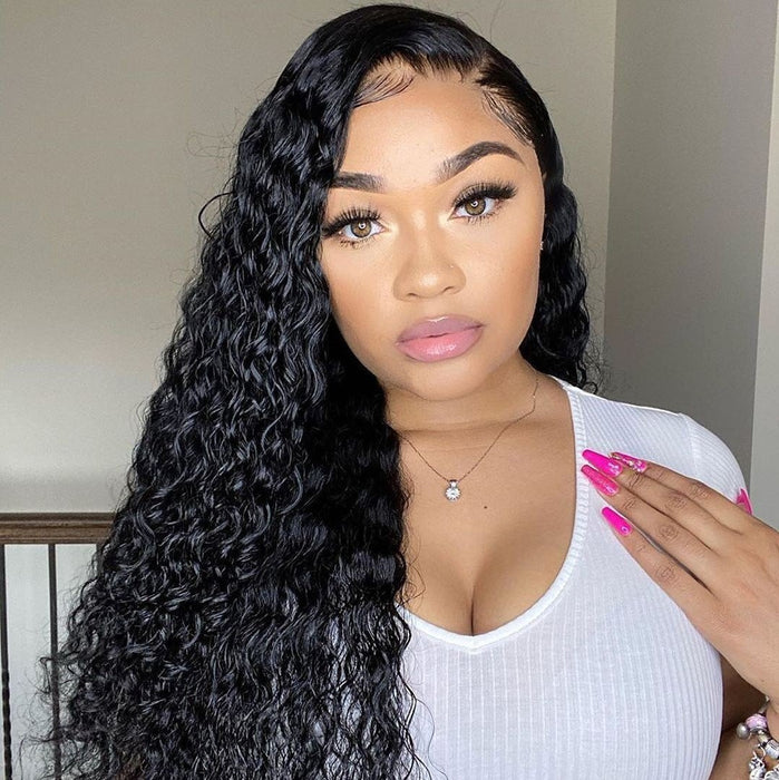 Deep Wave 13x6 Lace Front Human Hair Wigs