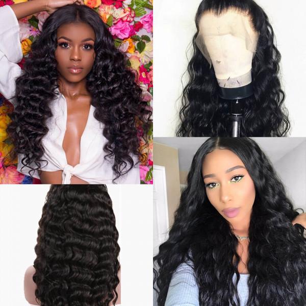 Loose Deep 13x6 Lace Front Human Hair Wigs