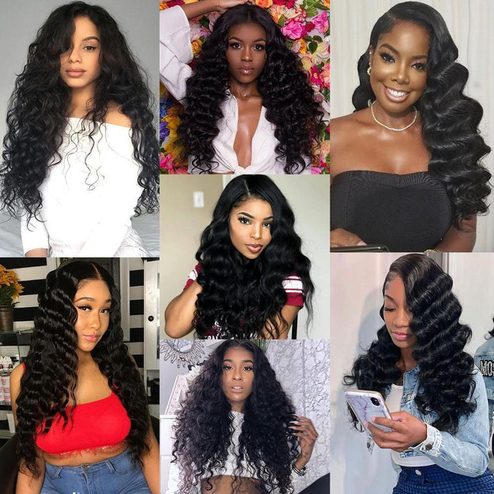 3PC Loose Deep Best Human Hair Bundles