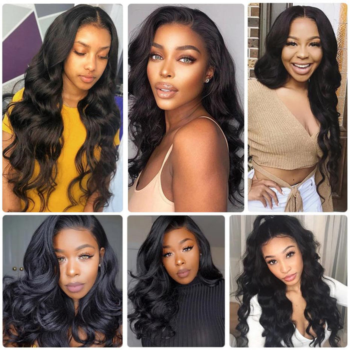 Body Wave Full Lace Human Hair Wigs