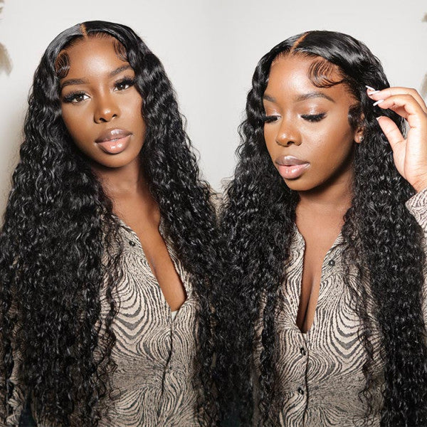 Deep Wave HD Lace Wigs Invisible Lace Wig 13*4 Front Wigs